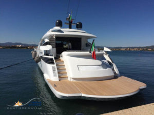 Refitting del teak Yacht Sardegna