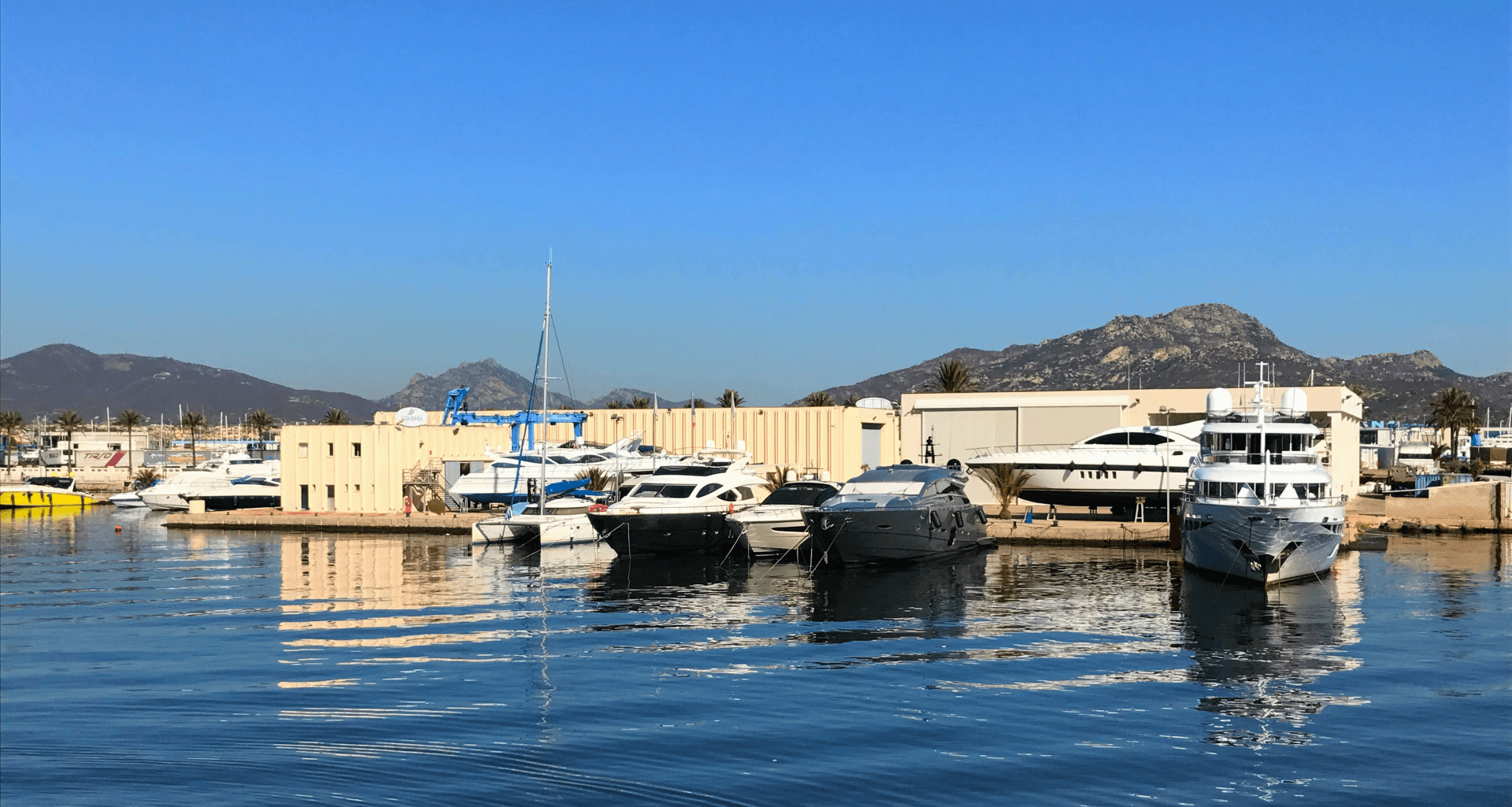 Isola Bianca Shipyard Olbia