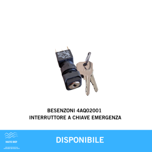 BESENZONI 4AQ02001 INTERRUTTORE A CHIAVE EMERGENZA