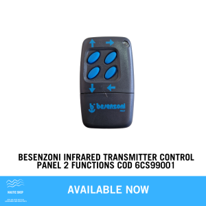 BESENZONI INFRARED TRANSMITTER CONTROL PANEL 2 FUNCTIONS COD 6CS99001