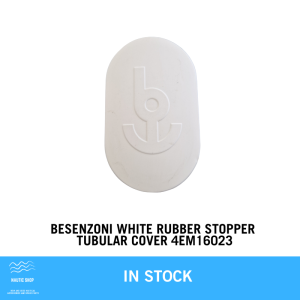 BESENZONI WHITE RUBBER STOPPER TUBULAR COVER 4EM16023