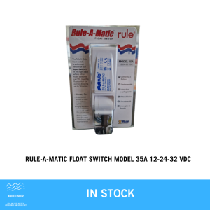 RULE-A-MATIC FLOAT SWITCH MODEL 35A 12-24-32 vdc