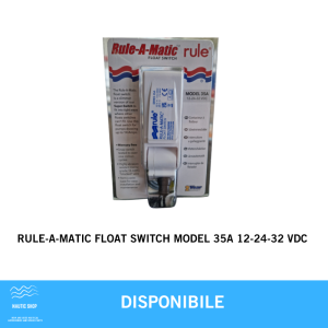 RULE-A-MATIC FLOAT SWITCH MODEL 35A 12-24-32 vdc ita