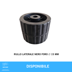 RULLO LATERALE NERO FOTO 15MM