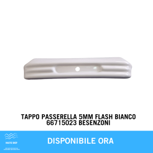 TAPPO PASSERELLA 5MM FLASH BIANCO 66715023 BESENZONI