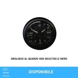 OROLOGIO AL QUARZO VDO N03270612 NERO