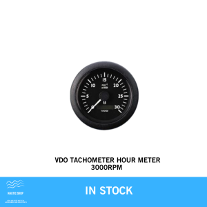 VDO TACHOMETER HOUR METER 3000RPM