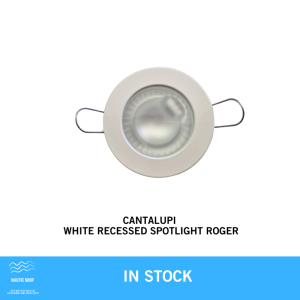 CANTALUPI WHITE RECESSED SPOTLIGHT ROGER