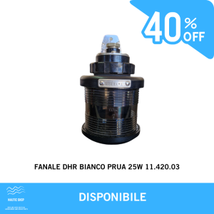 FANALE DHR BIANCO PRUA 25W 11.420.03