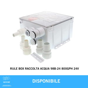 RULE BOX RACCOLTA ACQUA 98B-24 800GPH 24V