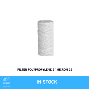 FILTER POLYPROPYLENE 5 MICRON 25