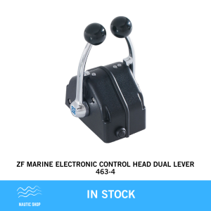 ZF MARINE ELECTRONIC CONTROL HEAD DUAL LEVER 463-4