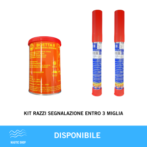 KIT RAZZI DI SEGNALAZIONE ENTRO 3 MIGLIA
