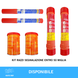 KIT RAZZI DI SEGNALAZIONE ENTRO 50 MIGLIA