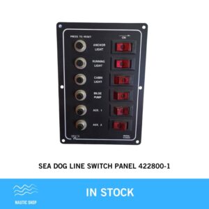 SEA DOG LINE SWITCH PANEL 422800-1