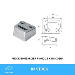 ANODE BOMBARDIER F-OMC-25 KING COBRA