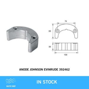 ANODE JOHNSON EVINRUDE 392462