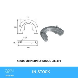 ANODE JOHNSON EVINRUDE 983494
