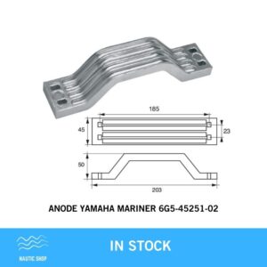 ANODE YAMAHA MARINER 6G5-45251-02