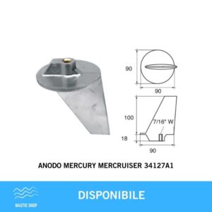 ANODO MERCURY MERCRUISER 34127A1