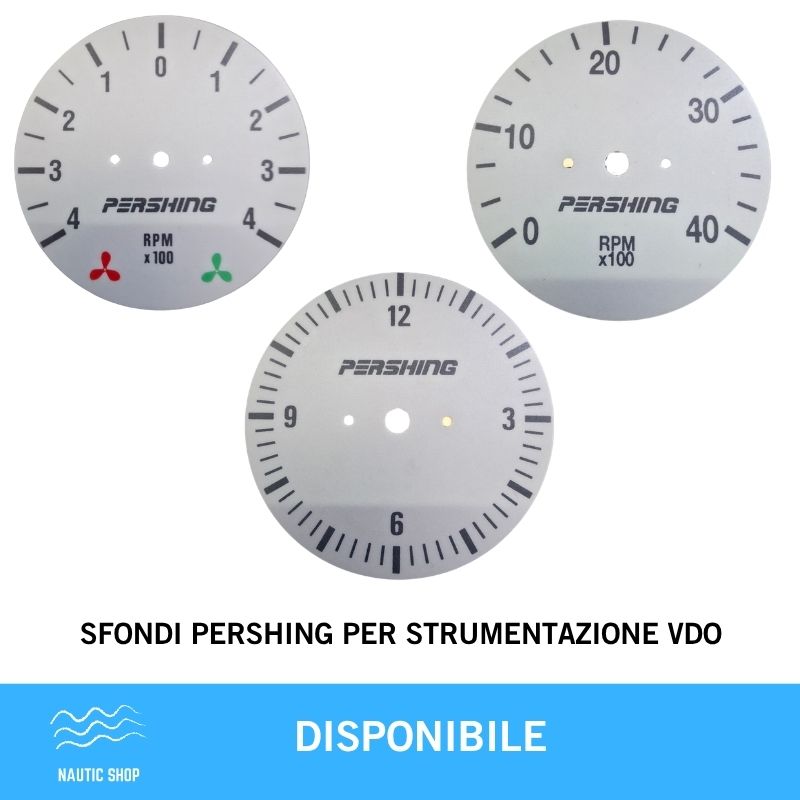 SFONDI PERSHING PER STRUMENTAZIONE VDO