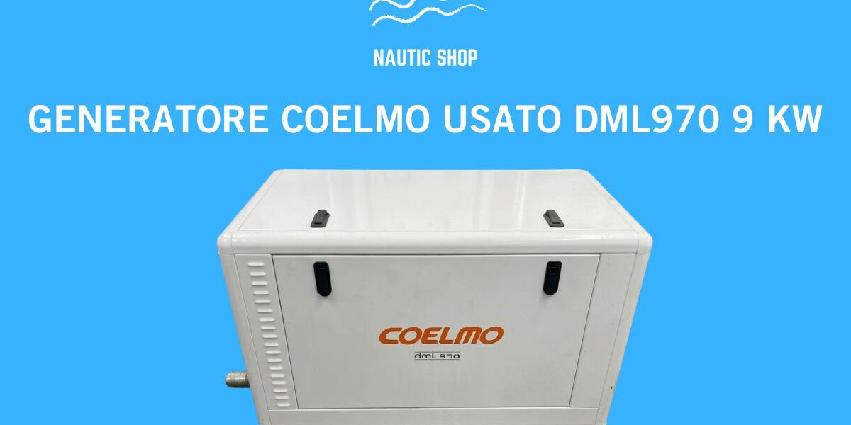 GENERATORE COELMO USATO DML970 9 KW GENERATORE COELMO USATO DML970 9 KW