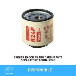 PARKER RACOR FILTRO CARBURANTE SEPARATORE ACQUA R24P
