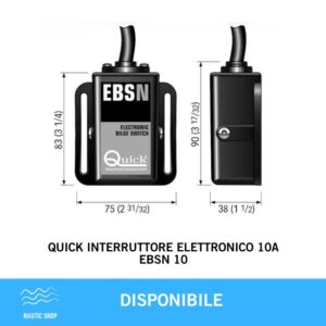 QUICK INTERRUTTORE ELETTRONICO 10 A EBSN 10
