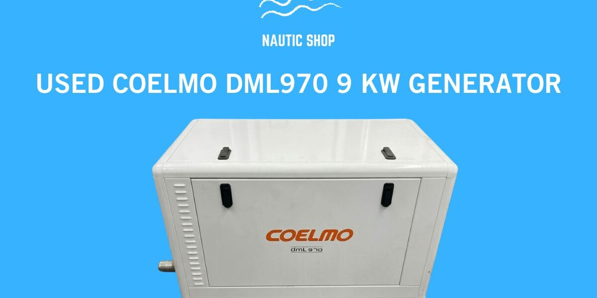 USED COELMO DML970 9 KW GENERATOR USED COELMO DML970 9 KW GENERATOR