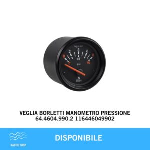 VEGLIA BORLETTI MANOMETRO PRESSIONE 64.4604.990.2 116446049902