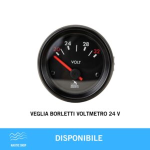 VEGLIA BORLETTI VOLTMETRO 24 V