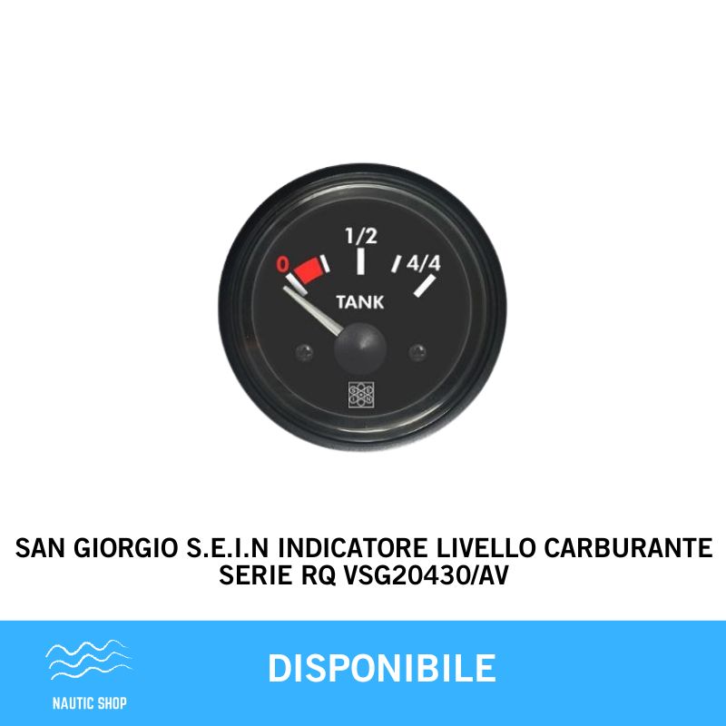 SAN GIORGIO S.E.I.N INDICATORE LIVELLO CARBURANTE SERIE RQ VSG20430AV