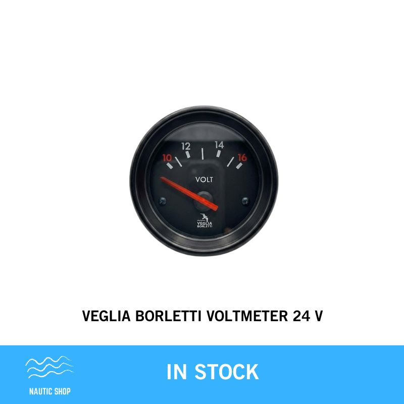 VEGLIA BORLETTI VOLTMETER 24 V