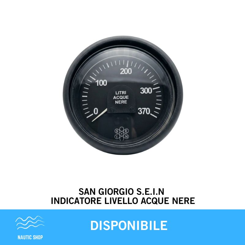 SAN GIORGIO SEIN INDICATORE LIVELLO ACQUE NERE