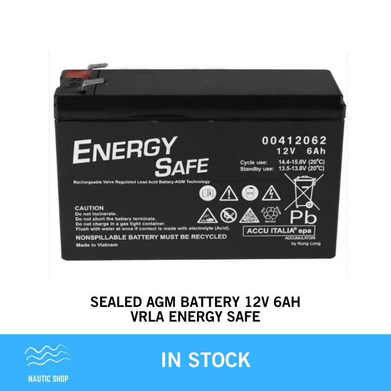SEALED AGM BATTERY VRLA ENERGY SAFE