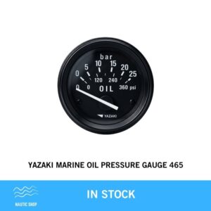 YAZAKI MARINE OIL PRESSURE GAUGE 465