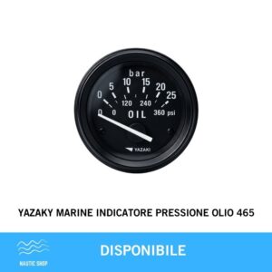 YAZAKY MARINE INDICATORE PRESSIONE OLIO 465