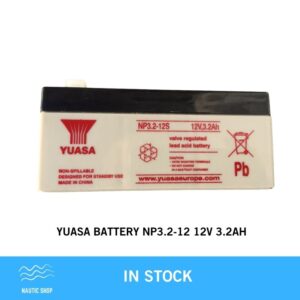 YUASA BATTERY NP3.2-12 12V 3.2AH