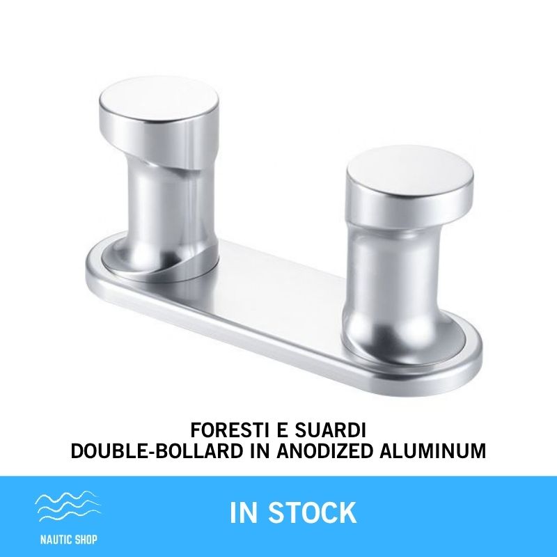 FORESTI E SUARDI DOUBLE BOLLARD IN ANODIZED ALUMINIUM (2)