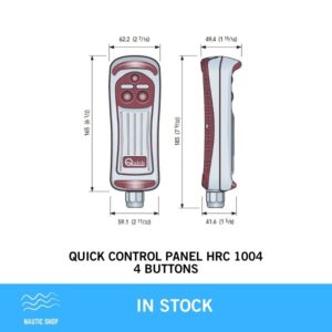 QUICK CONTROL PANEL HRC 1004 4 BUTTONS (3)