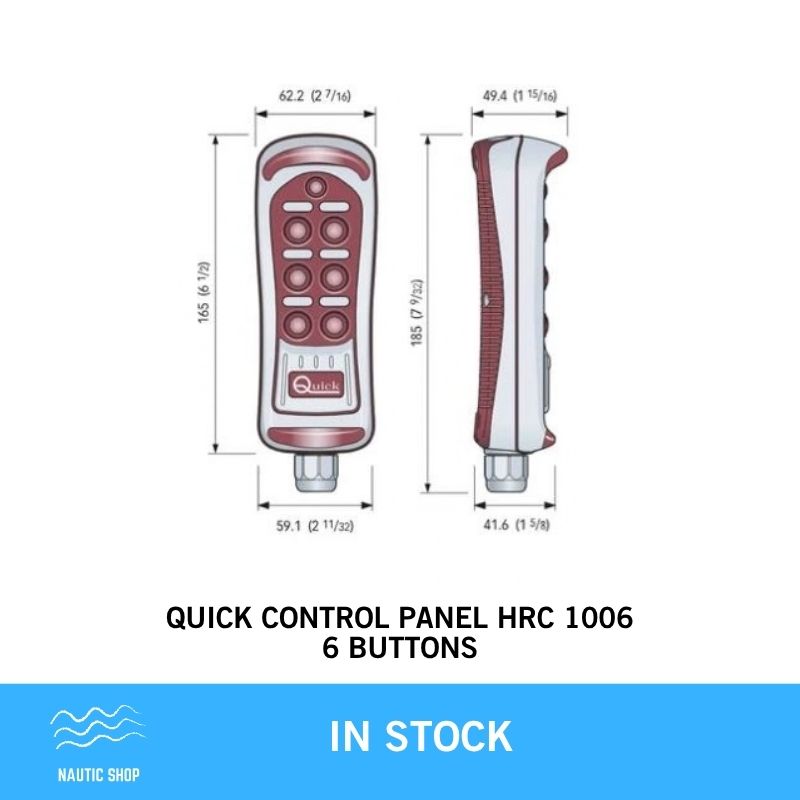 QUICK CONTROL PANEL HRC 1006 6 BUTTONS (2)