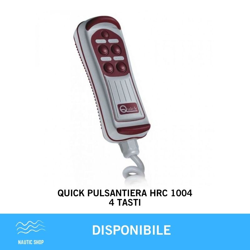 QUICK PULSANTIERA HRC 1004 4 TASTI