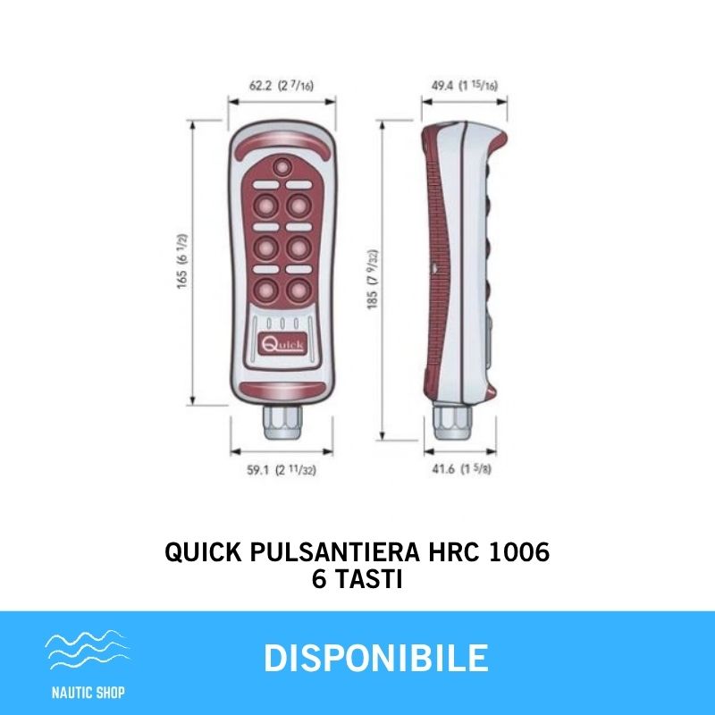 QUICK PULSANTIERA HRC 1006 6 TASTI (2)