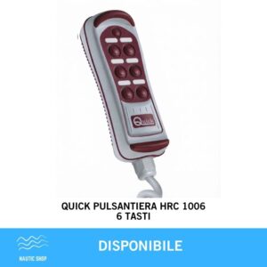 QUICK PULSANTIERA HRC 1006 6 TASTI