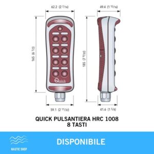QUICK PULSANTIERA HRC 1008 8 TASTI (2)