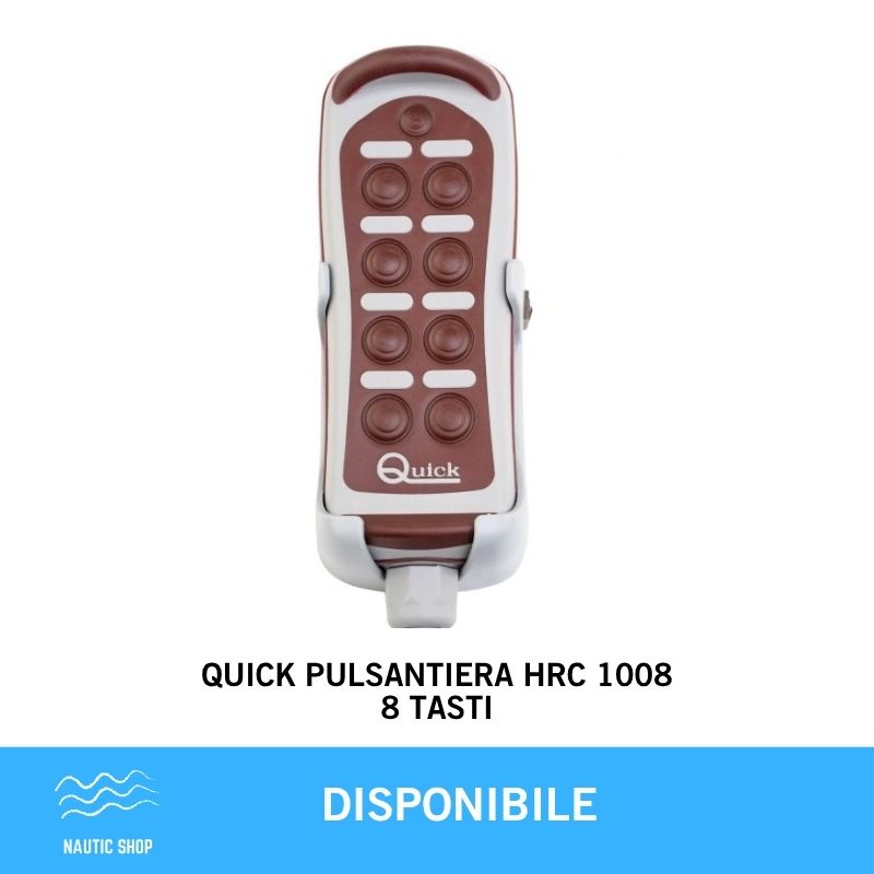 QUICK PULSANTIERA HRC 1008 8 TASTI