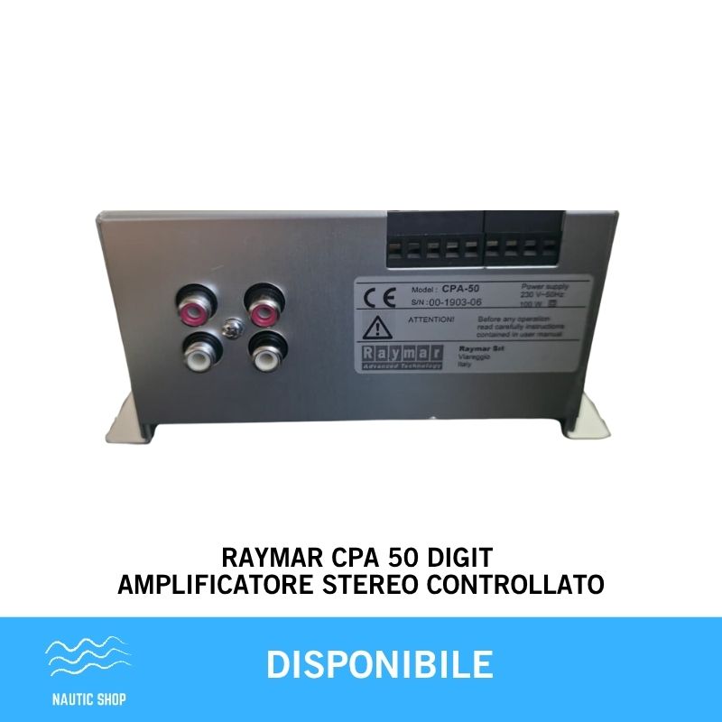 RAYMAR CPA 50 DIGIT AMPLIFICATORE STEREO CONTROLLATO (2)