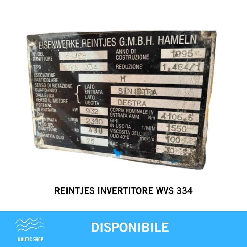 REINTJES INVERTITORE WVS 334 - immagine 3